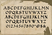 Blacko 23, a Blackletter Font by Misprinted Type (Thumbnail 5 of 5)