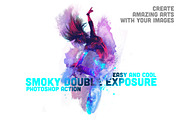 Smoky Double Exposure Kit, an Action Add-On by Ruslan Zelensky (Thumbnail 5 of 6)