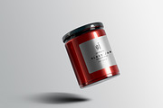 Glass Jar PSD Mockups, a Packaging Mockup by Graphicsfuel (Thumbnail 6 of 6)
