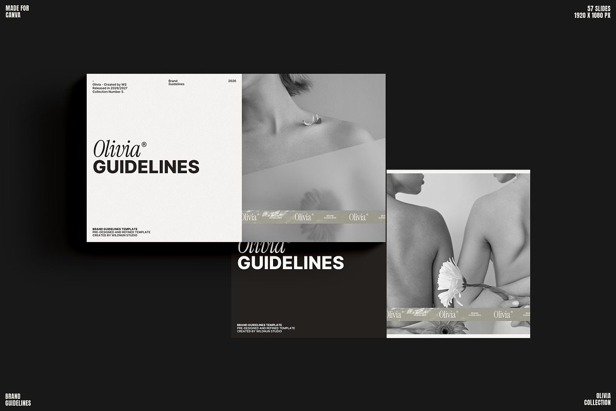 OLI / Brand Guidelines, a Presentation Template by Wildnun Studio (Photo 1 of 20)