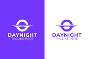 Day Night and Sun Horizon Logo, a Branding & Logo Template by Signatoro (Thumbnail 1 of 3)