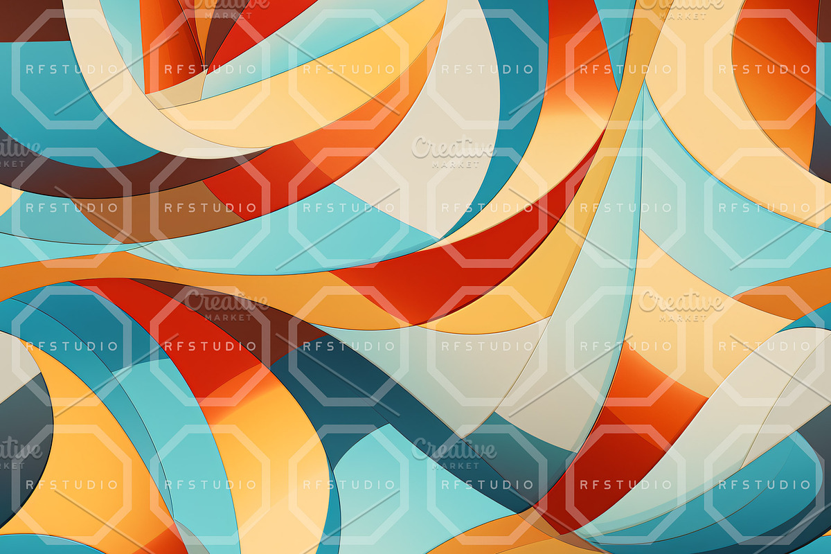 RETRODELIC ART. Seamless Patterns, a Pattern Graphic by RefinedFantasyStudio (Photo 3 of 9)
