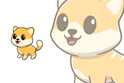 cute orange cat smiling cartoon, an Animal Illustration by garistipis (Thumbnail 2 of 2)