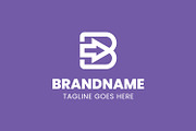 Letter B Arrow Modern Logo, a Branding & Logo Template by Pray Art Design Studio (Thumbnail 2 of 2)