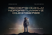 Moon Futuristic Hand, a Sans Serif Font by DonMarciano (Thumbnail 2 of 5)