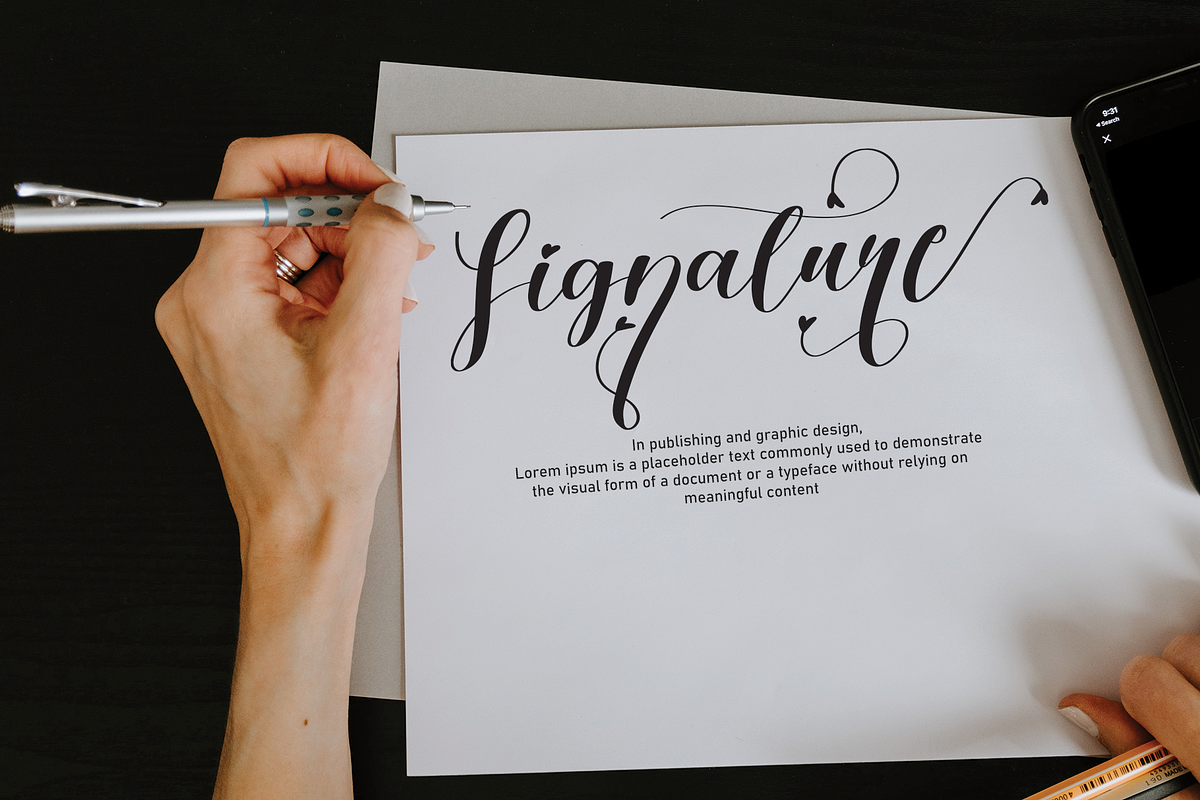 Christmas Wonderful | Script font, a Script Font by Scratchones (Photo 5 of 8)