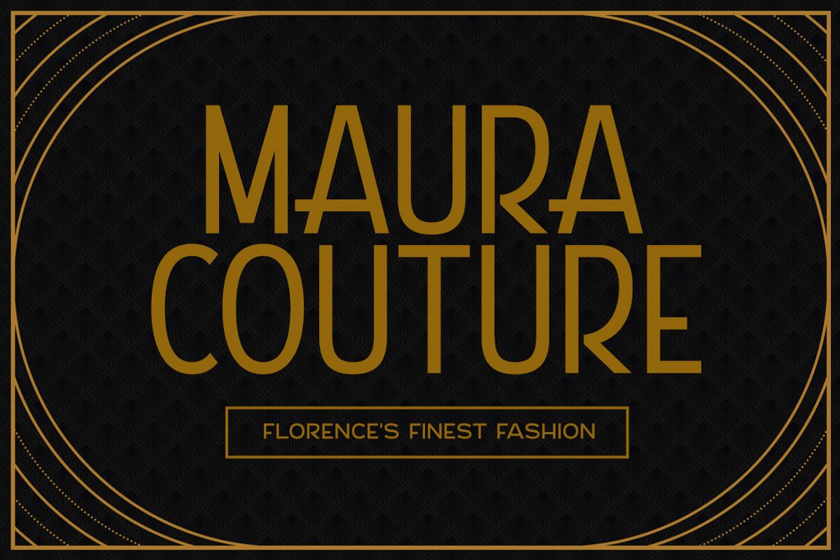 Regalia Manor - Art Deco Font, a Sans Serif Font by Letterhend Studio (Photo 5 of 9)