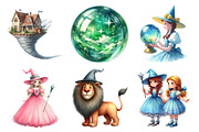 Wizard of Oz , Dorothy Clipart, an Illustration by Daily.Designs (Thumbnail 5 of 5)