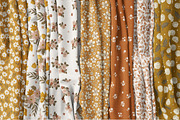Warm Florals pattern & clipart, a Pattern Graphic by Cozy pattern shop (Thumbnail 2 of 11)