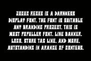 Joguc Regus - Darkness Font, a Blackletter Font by QR Design Studio (Thumbnail 4 of 6)