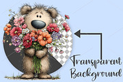 Whimsical Spring Animals Clipart, a Seasonal Illustration by Canvas Craft (Thumbnail 2 of 7)