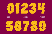 Gefarin Rippled, a Sans Serif Font by Craft Supply Co. (Thumbnail 3 of 8)