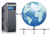 Global Computing Network, a Technology Illustration by TAlex (Thumbnail 4 of 7)