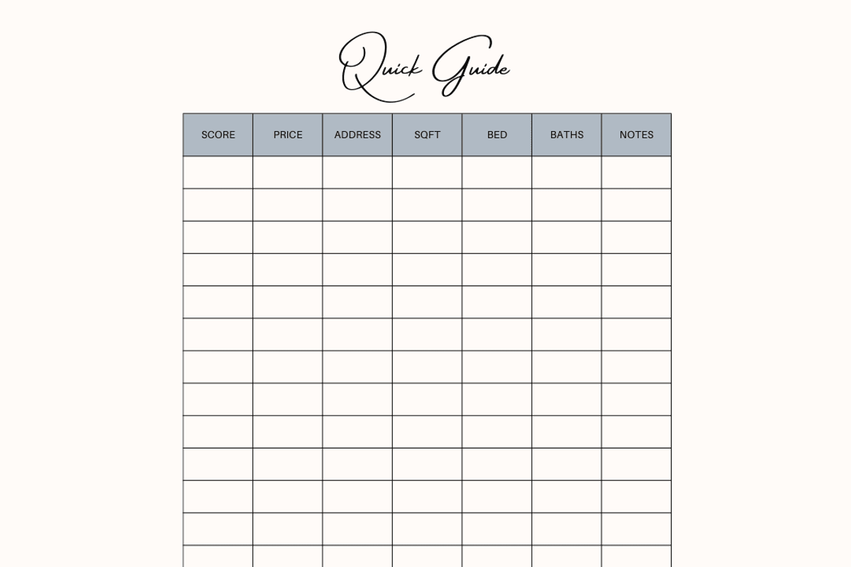 Home Buying Planner, a Design Template by Brand Your Biz Co. (Photo 4 of 8)