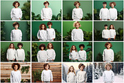 Kids Sweatshirt Mockup Bundle, a Hoody Mockup by Forhadx5 (Thumbnail 9 of 9)
