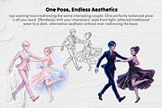 180 Lesbian Wedding Stamps Set, a Brush Add-On by Selentaori Studio (Thumbnail 10 of 12)
