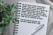 Sunday Project - handwriting font, a Handwritten Font by jyllyco (Thumbnail 7 of 7)