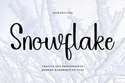 Snowflake, a Handwritten Font by InermediaSTUDIO (Thumbnail 1 of 7)