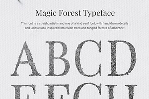 Magic Forest Typeface