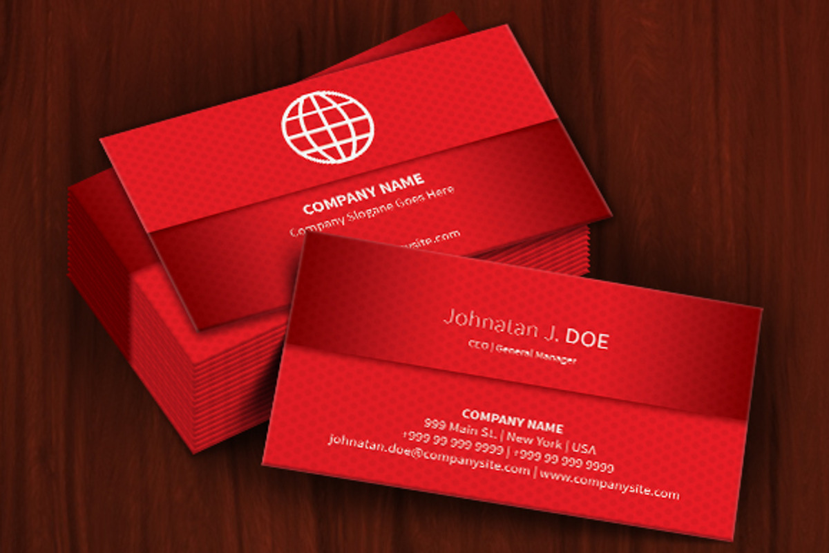 Business Card (01041402), a Business Card Template by GFXTemplate (Photo 1 of 5)