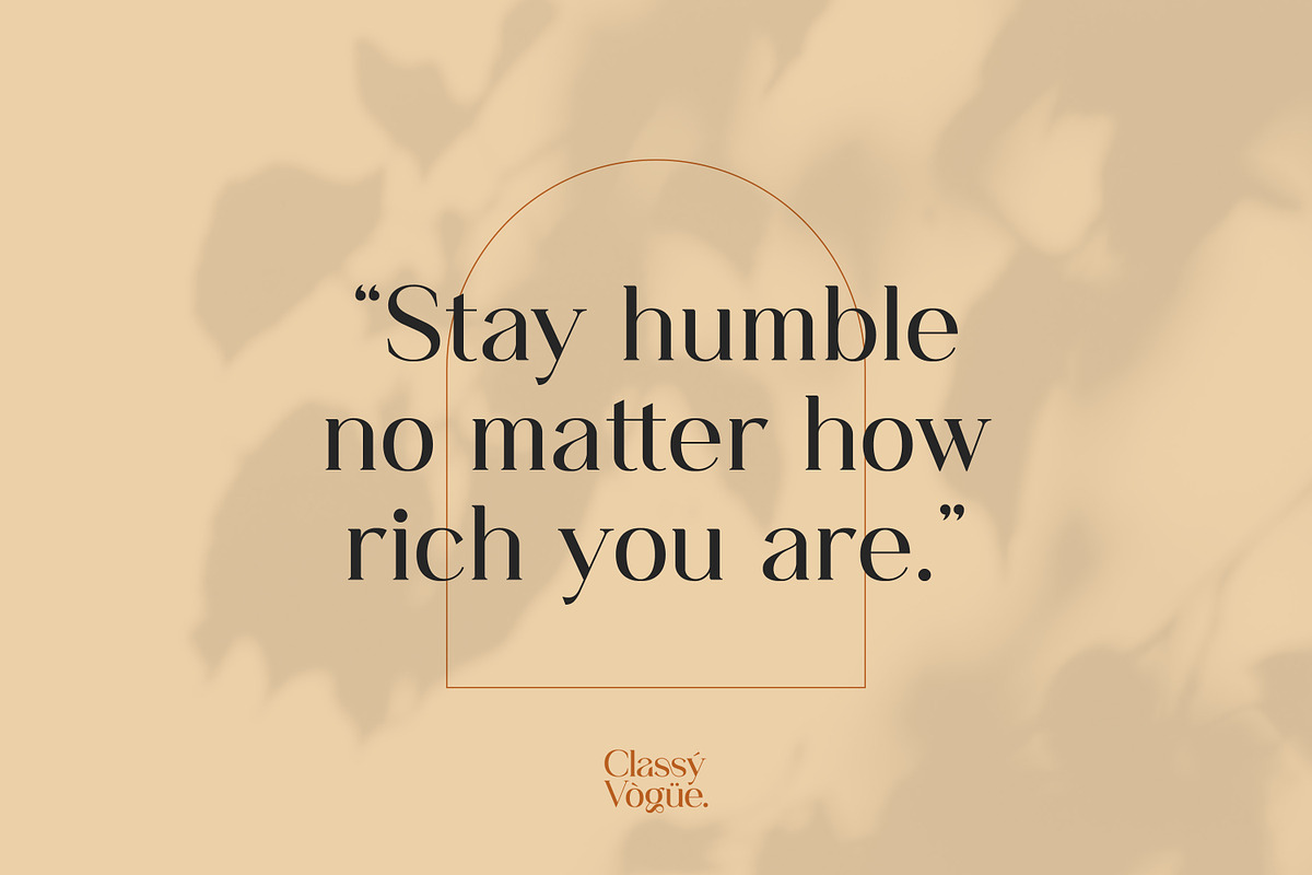 Classy Vogue - Stylish Serif, a Serif Font by Variatype (Photo 5 of 16)