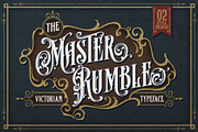 Master Rumble Victorian Typeface, a Blackletter Font by alit design (Thumbnail 23 of 25)