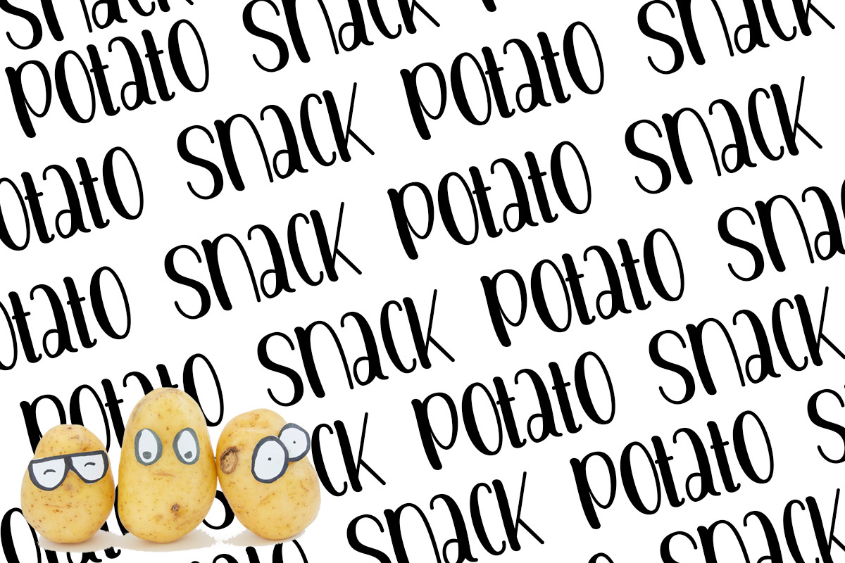 Potato Recipes, a Slab Serif Font by Bramcreative (Photo 3 of 6)