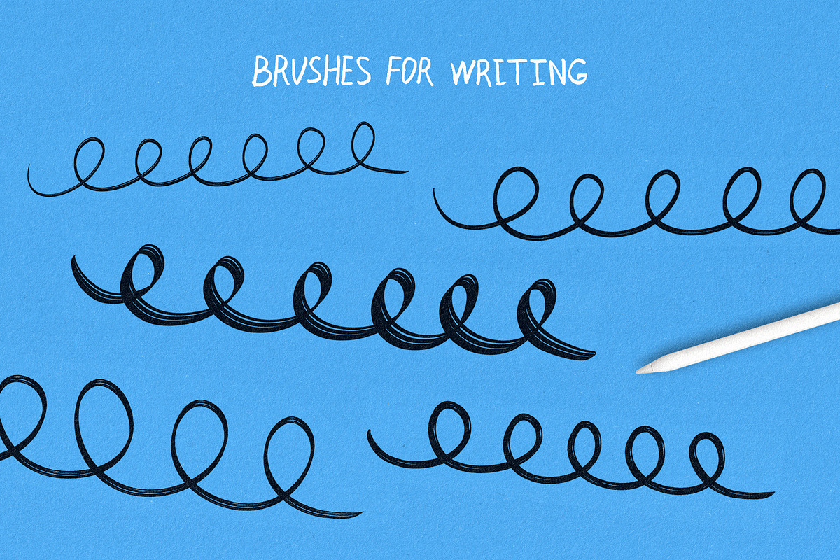 Download Texture Brushes for Procreate preview 6