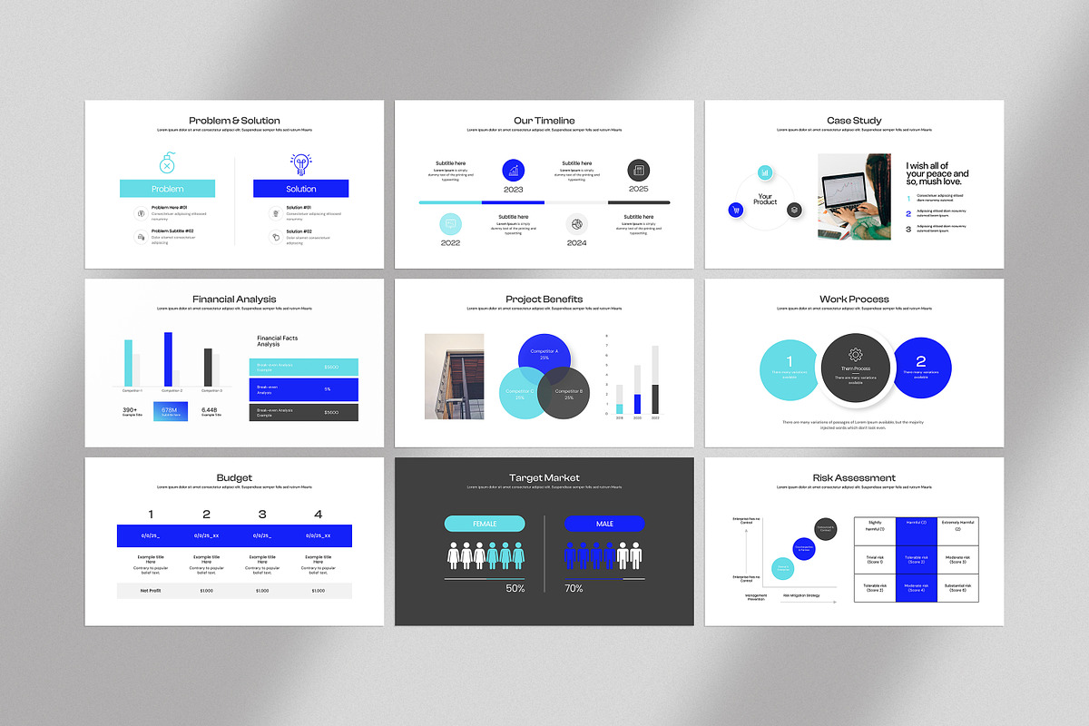 Proposal Presentation Template, a Presentation Template by SlideStock (Photo 9 of 10)