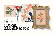 Groovy Floral | Poster Builder, an Object Graphic by KetteCreate (Thumbnail 14 of 15)