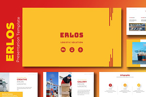 Erlos Logistic Keynote, a Presentation Template by Overcloud