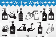 Hand Sanitizer Svg, Sanitizer Svg, an Object Graphic by VectorWorlds (Thumbnail 2 of 3)