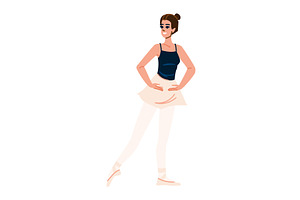 Young ballerina performing classical, a Sport Illustration by pikepicture