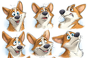 Funny Dog Sticker Pack 120+ Sheets, a Print Template by Virgo Studio (Thumbnail 3 of 16)