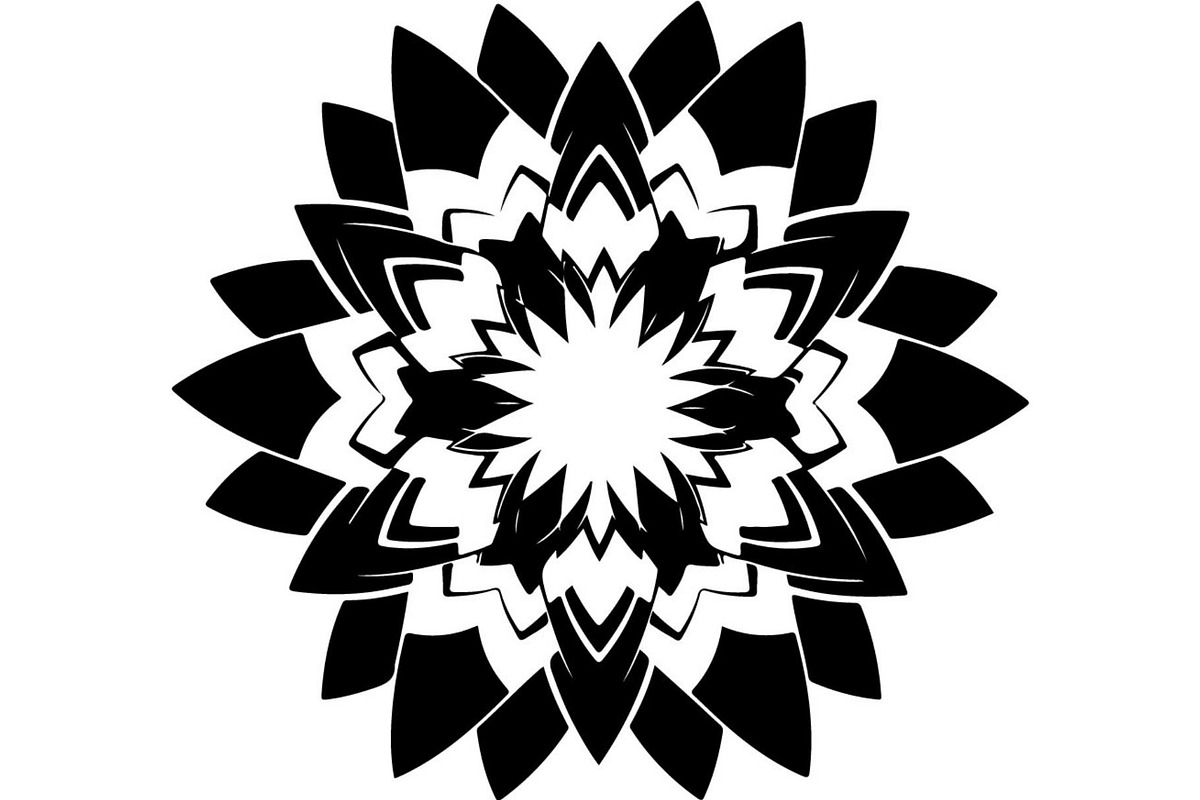 Abstract Geometric Mandala, an Object Graphic by Creativeshirt (Photo 7 of 17)