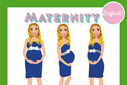 Maternity Pregnant Portrait Creator, a Person Illustration by Lauren Lesley Studio (Thumbnail 11 of 45)