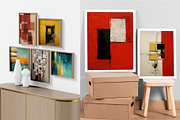 Vibrant Abstract Painting Art Print, a Wallpaper Graphic by Vibrand Studio (Thumbnail 11 of 12)