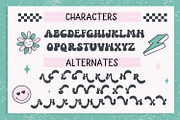 Morys Retro Font and dingbats, a Serif Font by BlackCatsMedia (Thumbnail 3 of 9)