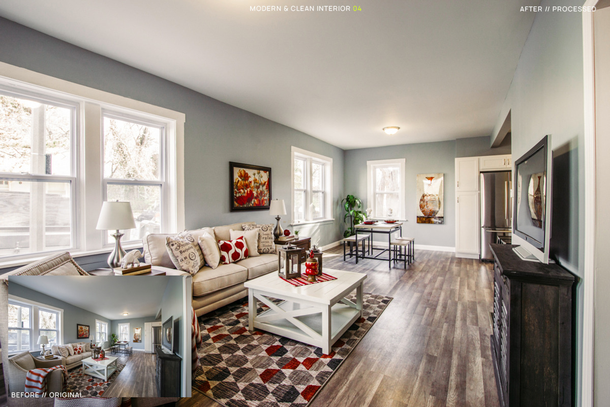 12 Modern Interior Presets + Mobile preview 6