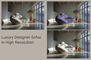 Tailored Fabric Sofa Mockups, a Household Mockup by Vika_Softlife (Thumbnail 7 of 9)