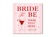 Bride To Be Weekend Invitation, a Templates & Theme by studiogstock (Thumbnail 2 of 3)