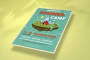 Summer Camp Flyer, a Flyer Template by Totem Design Studio (Thumbnail 3 of 5)