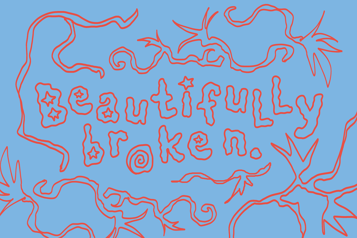 Meltopia Outline Retro Font, a Handwritten Font by Nonceni (Photo 2 of 9)