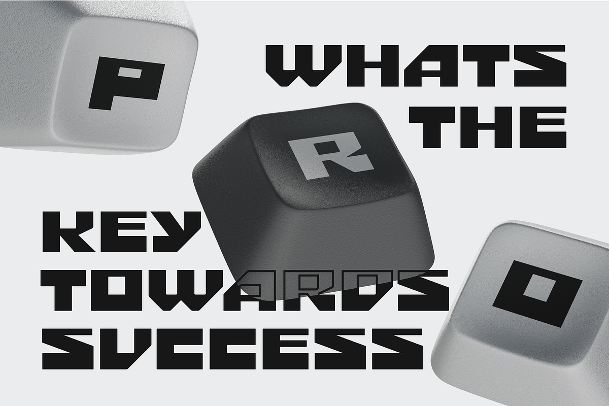 Rykx–Next Gen Bold Display Font, a Sans Serif Font by Ebad Designs (Photo 5 of 8)