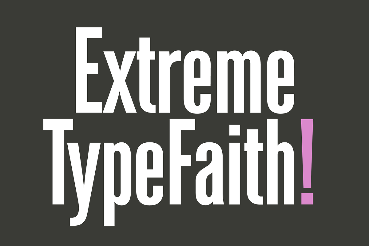 Linton Gothic Extra Condensed, a Font by TypeFaith Fonts (Photo 11 of 16)