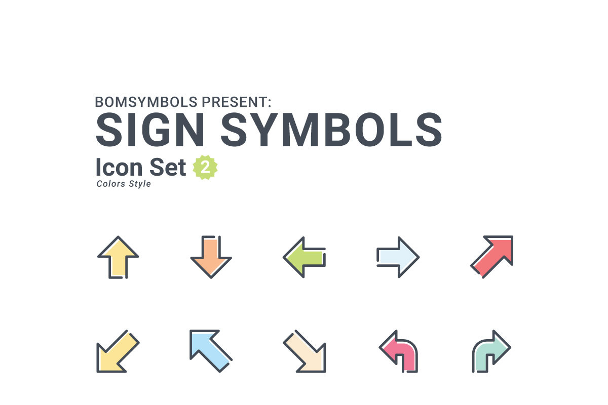 BomSymbols Colors Big Pack, an Icon by BomSymbols (Photo 14 of 15)