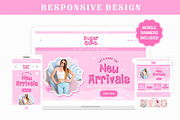 Pink Shopify Theme Template, a Shopify Template by AdvertFox (Thumbnail 9 of 10)