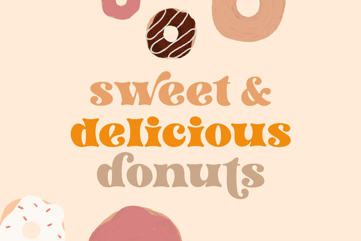 Long Beach - Fun Retro Serif Font, a Serif Font by HansCo Studio (Photo 4 of 9)
