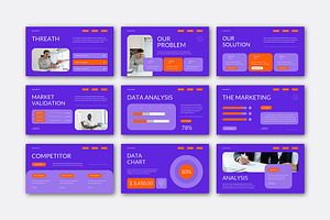 Anika Pitch Deck Keynote Template