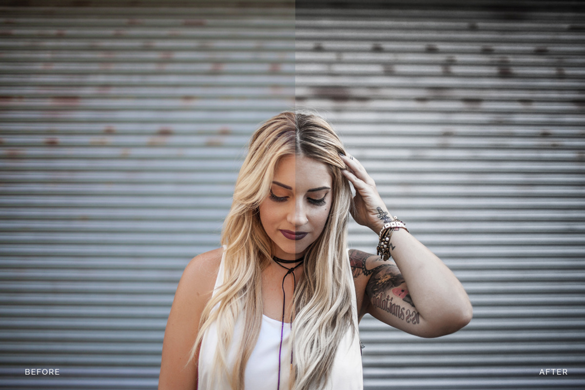 Uncolored Lightroom Presets preview 2